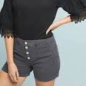 Anthropologie “The Wanderer” Grey Shorts